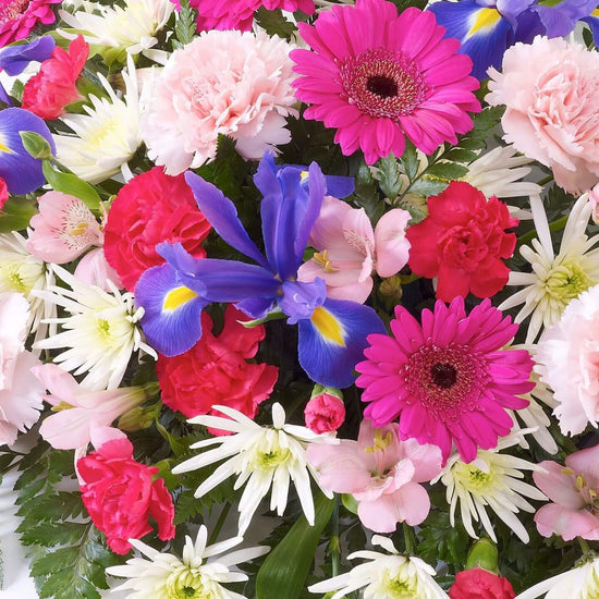 Pink White And Lilac Spray 1