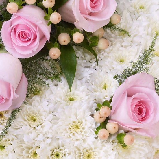 Pink And White Posy 1