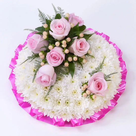 Pink and White Posy