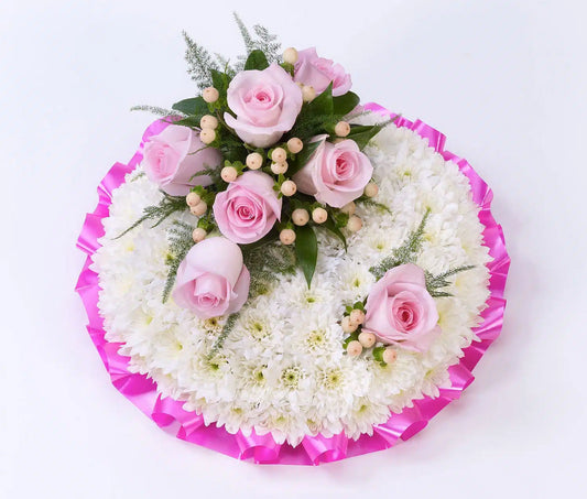 Pink and White Posy