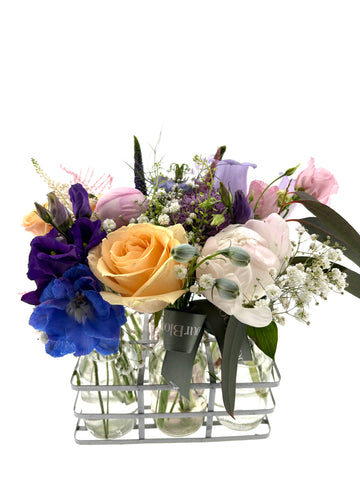 Tray of Lovely Seasonal Blooms