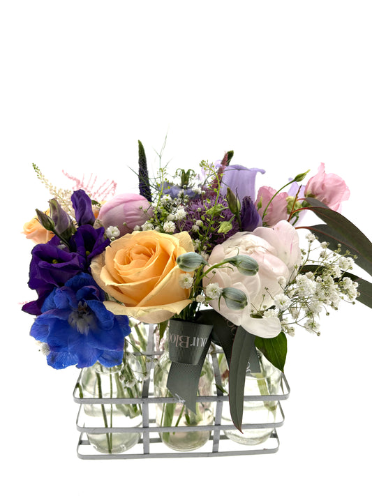 Tray of Lovely Seasonal Blooms