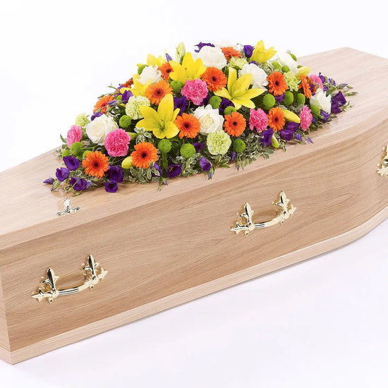 Vibrant Casket Spray