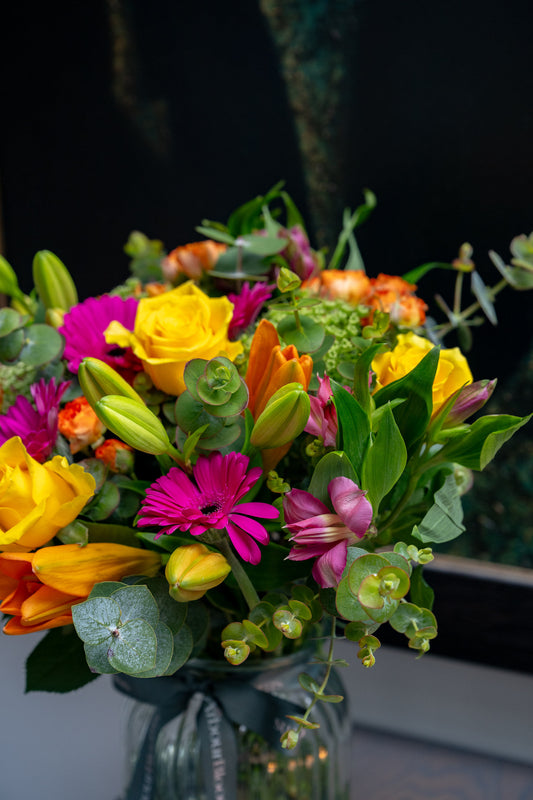 Vibrant Hand Tied