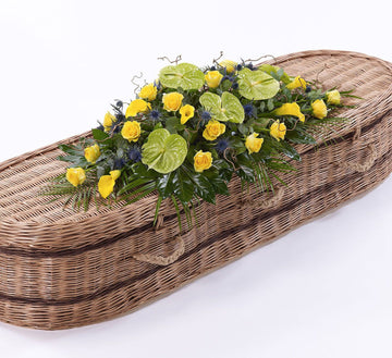 Woodland Casket Spray