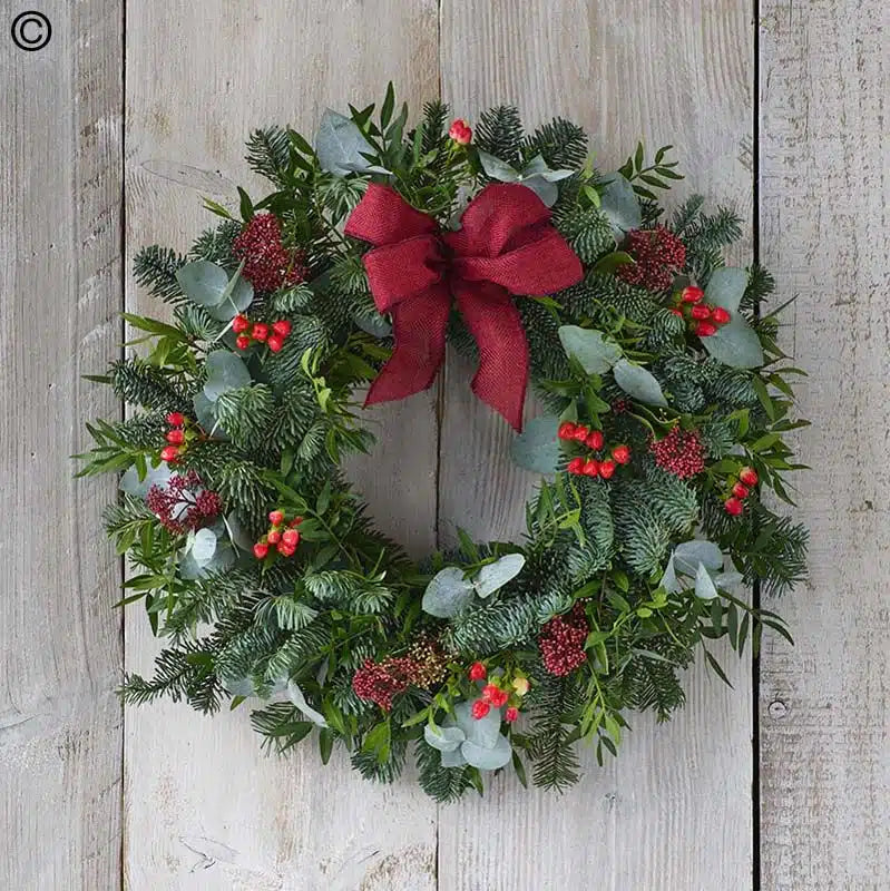 christmas door wreath