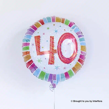 40th birthday balloon