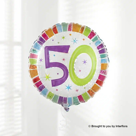 50th birthday balloon