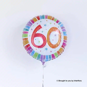 60th birthday balloon