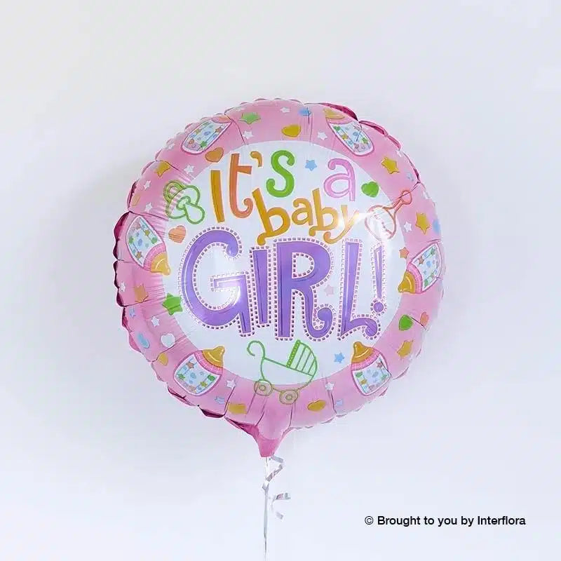baby girl balloon