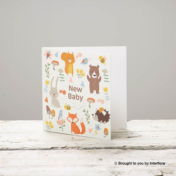 new baby greetings card