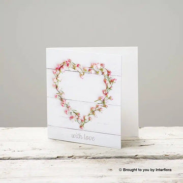 with love greetings card