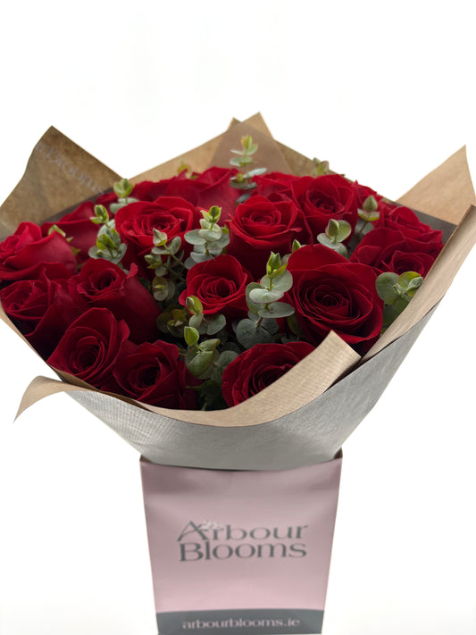 Showstopper 24 Luxury Red Rose Bouquet