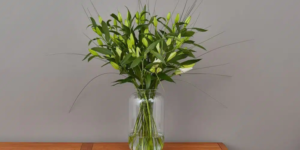 luxury lily vase