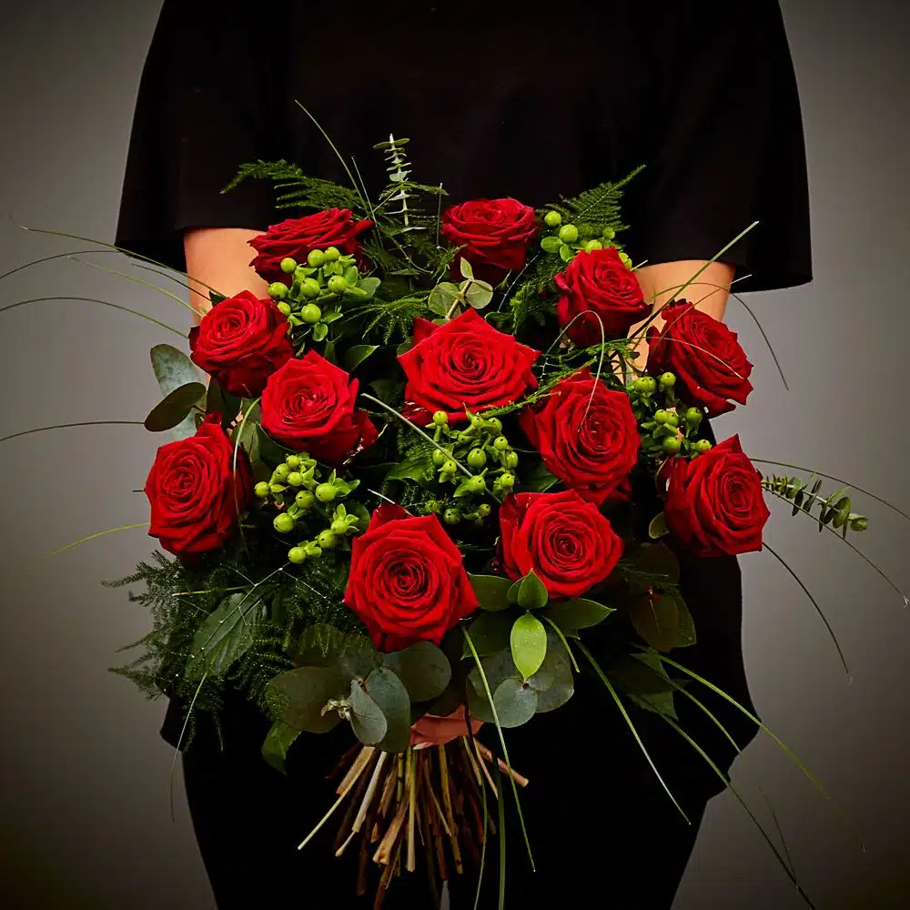 Red Rose Hand Tied 1 Arbour Blooms